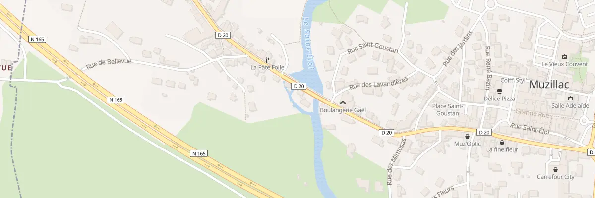 Plan du 4 Rue de Penesclus à Muzillac
