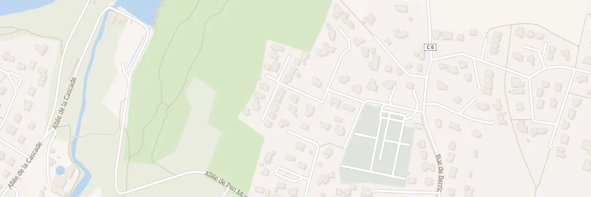 Plan du 6894 Rue Georges Cadoudal à Muzillac