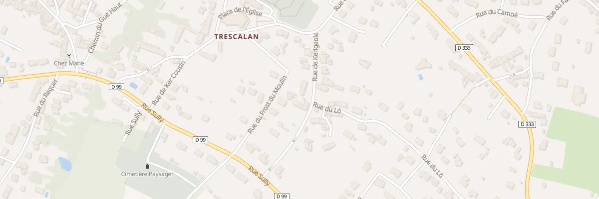 Plan du 10 Rue de Kérigeole à La Turballe