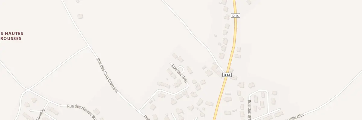 Plan du 22 Rue des Gres Saint Aaron à Lamballe-Armor