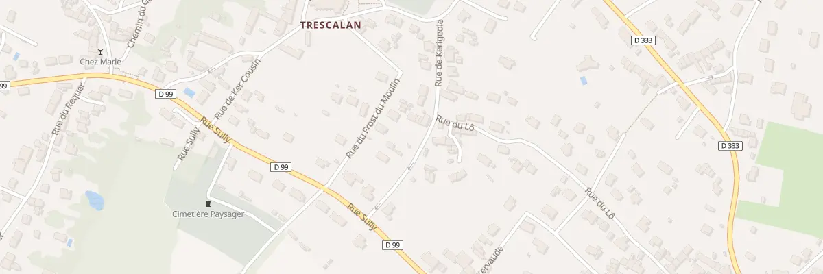 Plan du 12 Rue de Kérigeole à La Turballe