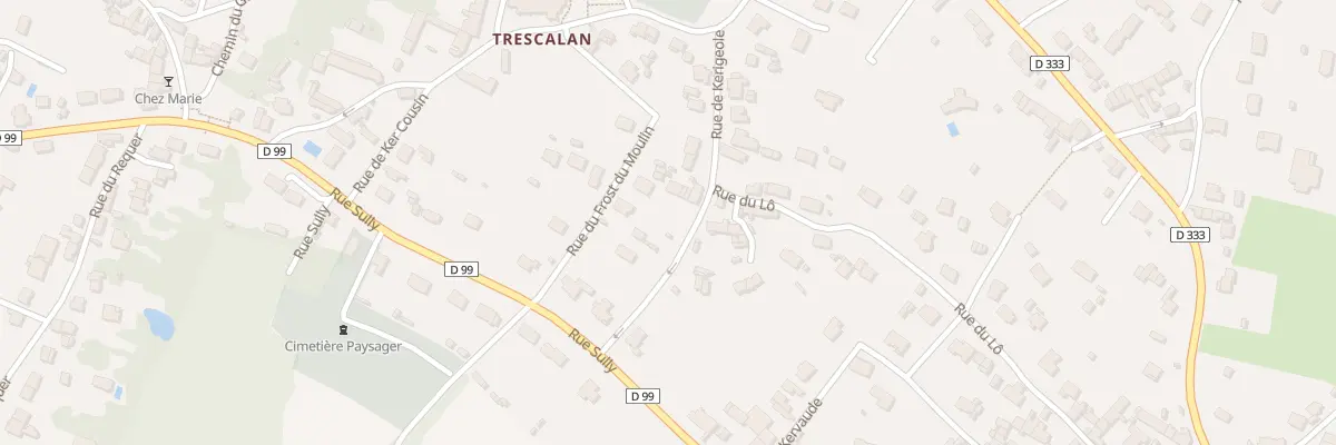 Plan du 14 Rue de Kérigeole à La Turballe