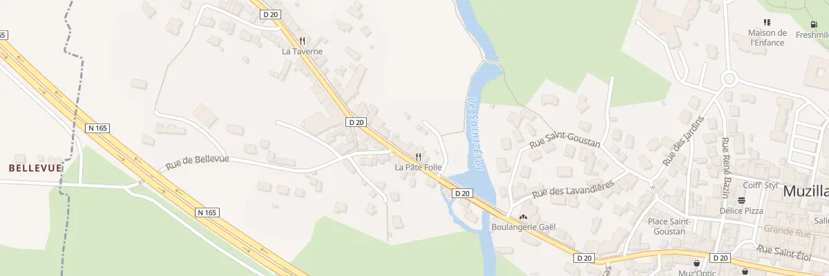 Plan du 9 Rue de Penesclus à Muzillac