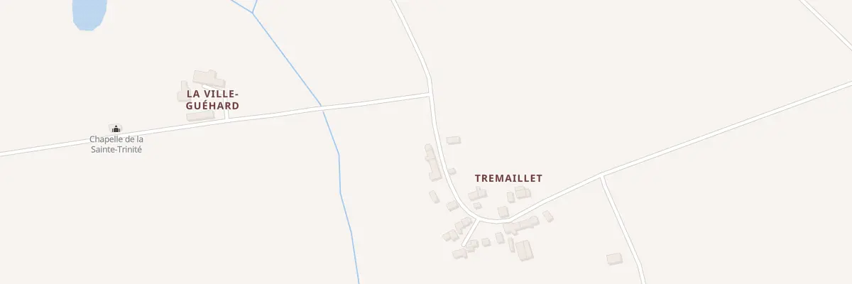 Plan du 5524 Tremaillet à Lizio