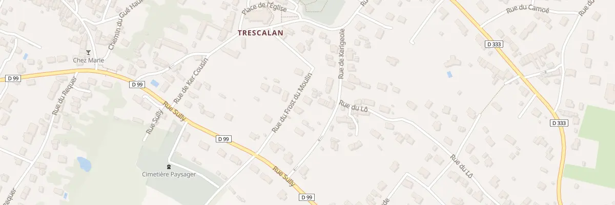 Plan du 10 Rue du Frost du Moulin à La Turballe