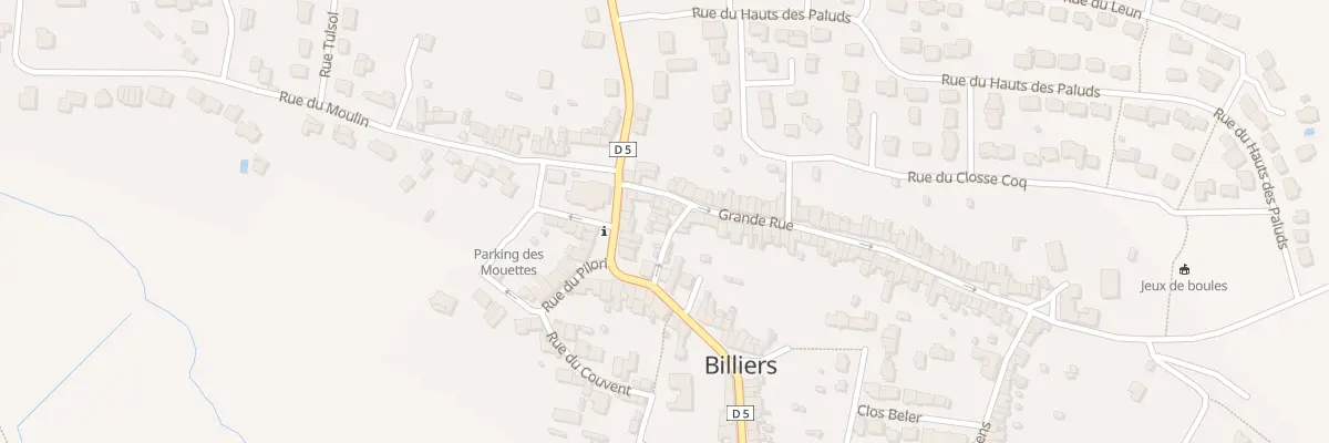Plan du 4 Rue du Four à Billiers
