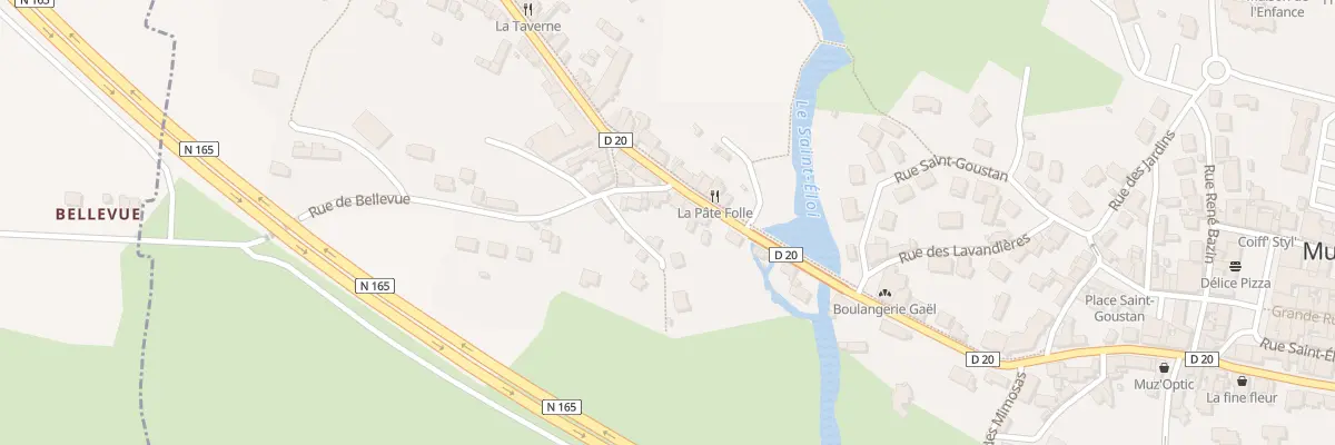 Plan du 14 Rue de Penesclus à Muzillac