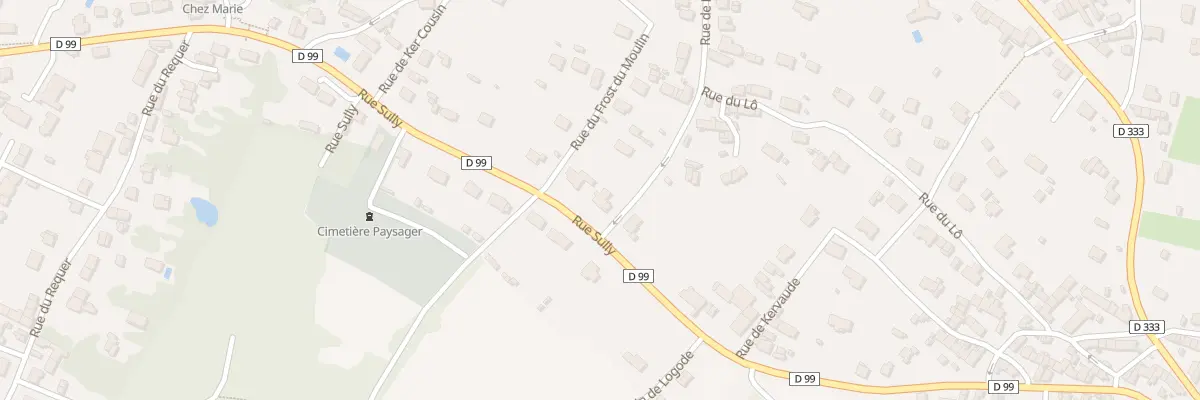 Plan du 22 Rue de Kérigeole à La Turballe