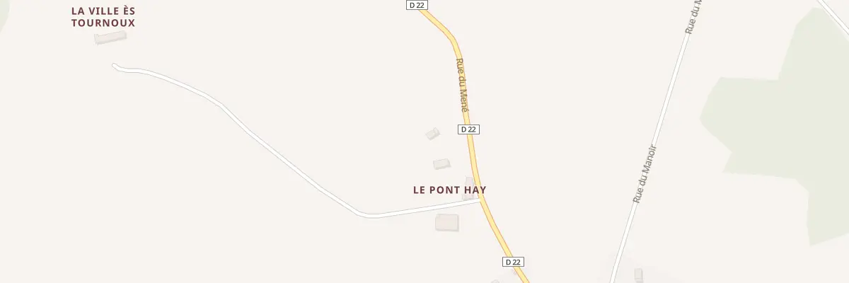 Plan du 27 Rue du Mené à Gomené
