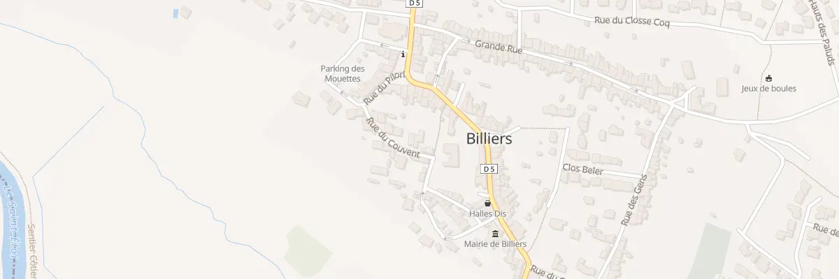 Plan du 7B Rue du Couvent à Billiers