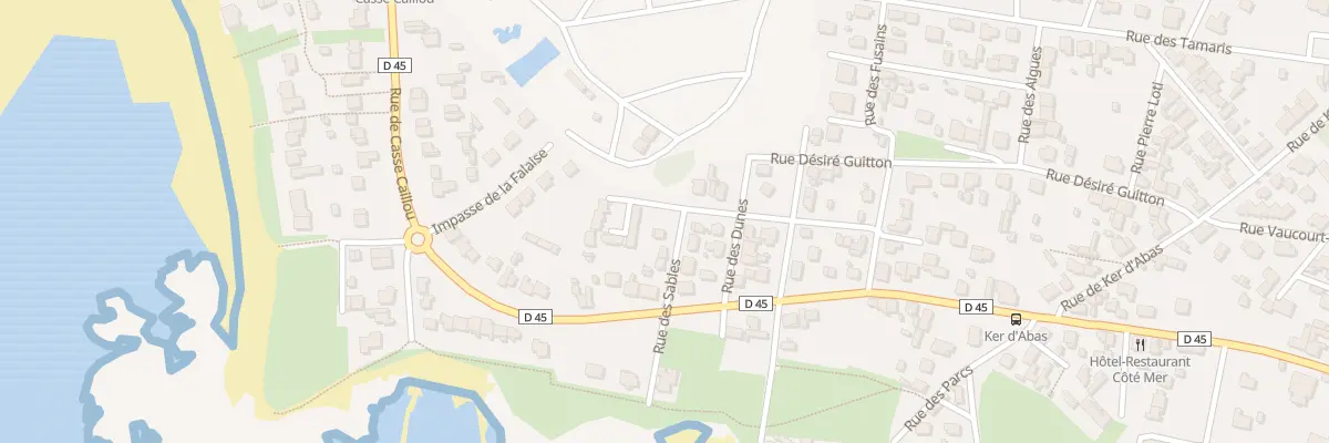 Plan du 9 Rue des Sables à Batz-sur-Mer
