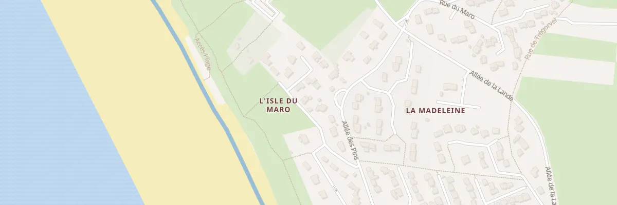 Plan du 30 All des Mouettes à Pénestin