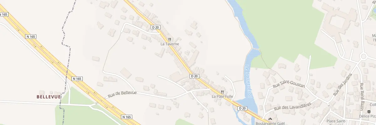 Plan du 25 Rue de Penesclus à Muzillac