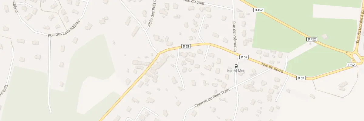 Plan du 147 Rue de Kerro (Rd52) à Mesquer