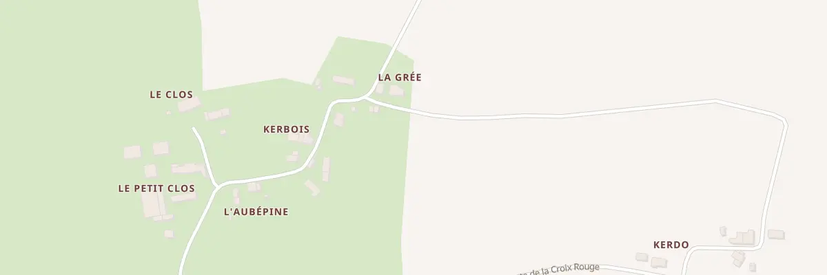 Plan du 5143 Kerbois à La Croix-Helléan