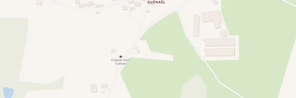 Plan du 5003 Saint Guénaël à Gomené