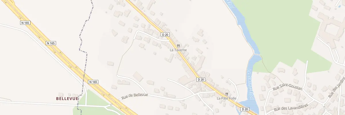 Plan du 36 Rue de Penesclus à Muzillac