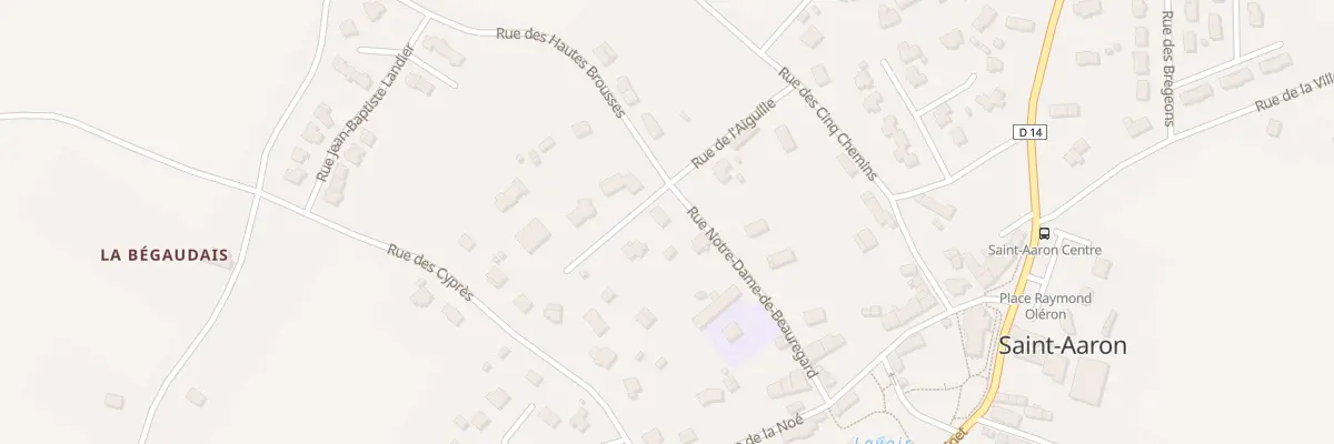 Plan du 11 Rue N D de Beauregard à Lamballe-Armor