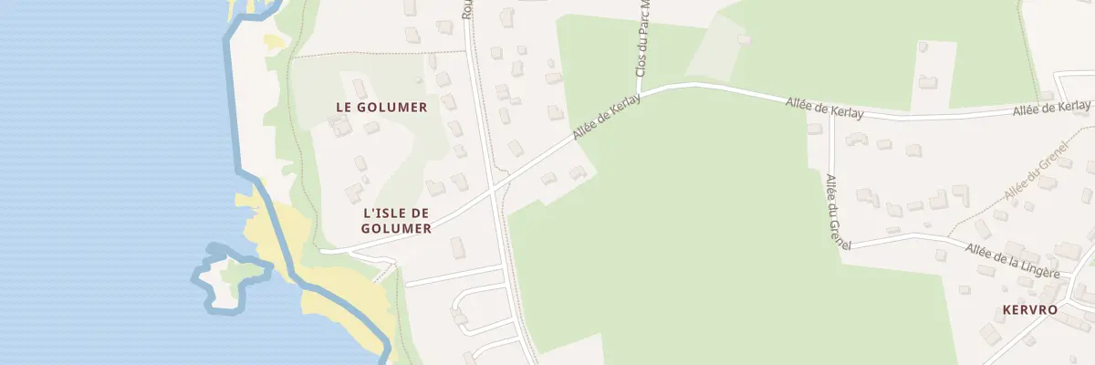 Plan du 745 All de Kerlay à Pénestin