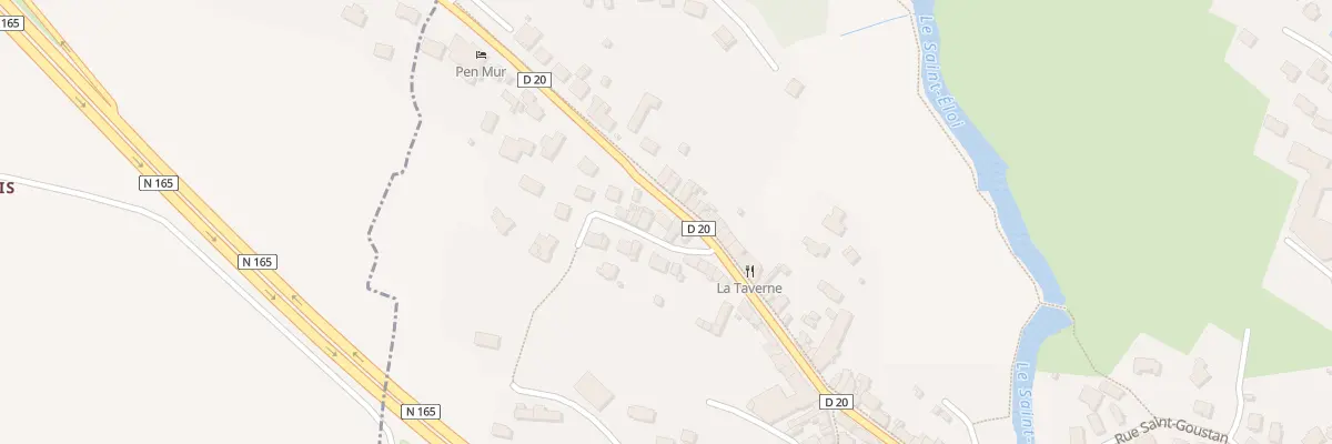 Plan du 46 Rue de Penesclus à Muzillac