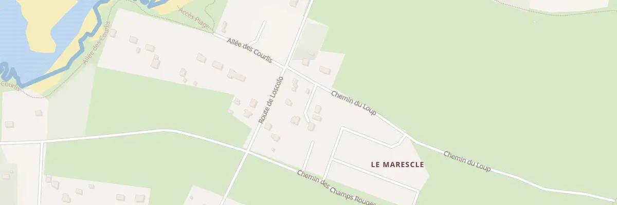 Plan du 48 Chemin du Loup à Pénestin
