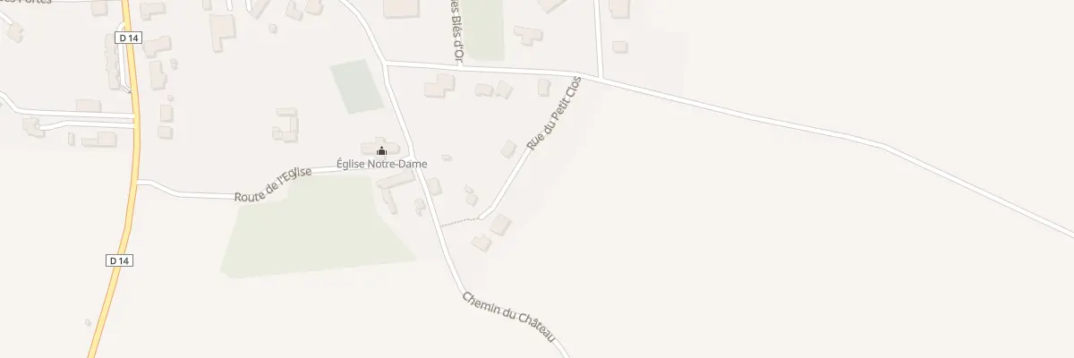 Plan du 9 Le Petit Clos de la Croix à Penguily