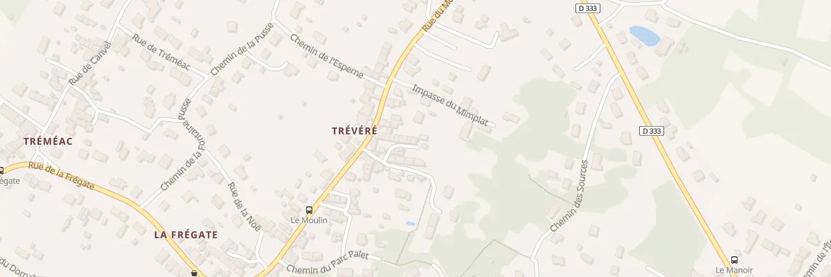 Plan du 5670 Trevere à La Turballe