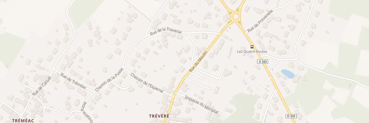 Plan du 61 Rue du Moulin à La Turballe