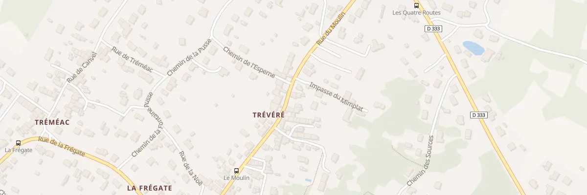 Plan du 40 Rue du Moulin à La Turballe