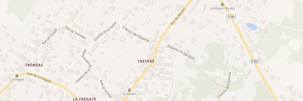 Plan du 43 Rue du Moulin à La Turballe