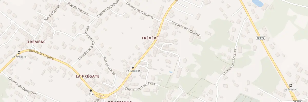 Plan du 22 Rue du Moulin à La Turballe