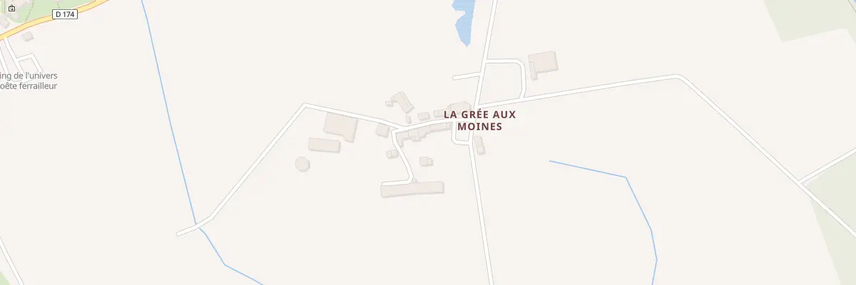 Plan du 5518 La Gree aux Moines à Lizio