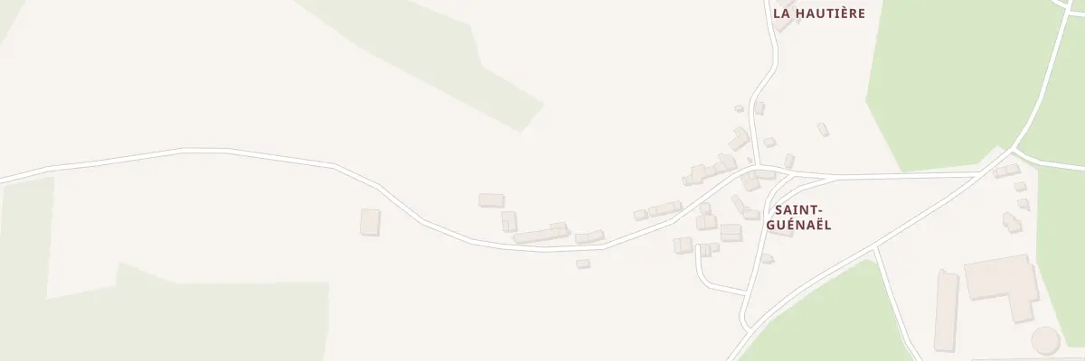 Plan du 5011 Saint Guénaël à Gomené
