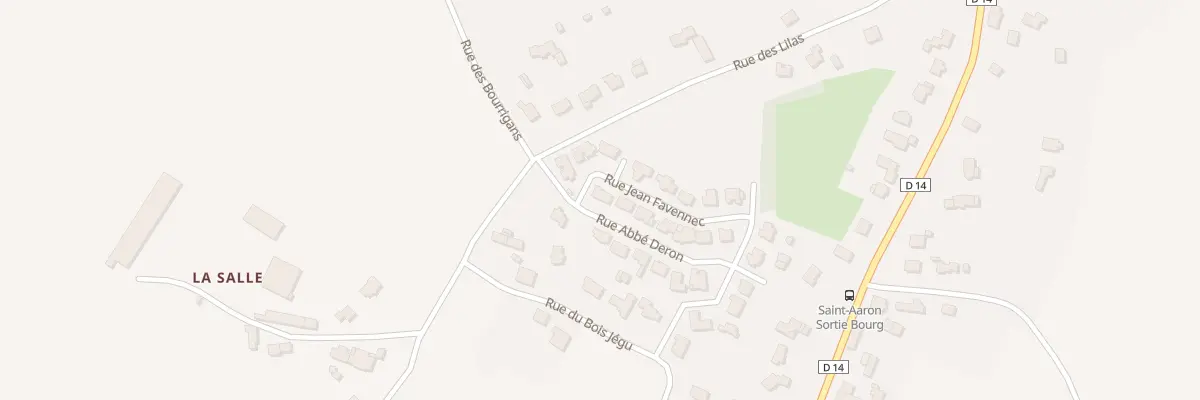 Plan du 13 Rue Jean Favennec à Lamballe-Armor