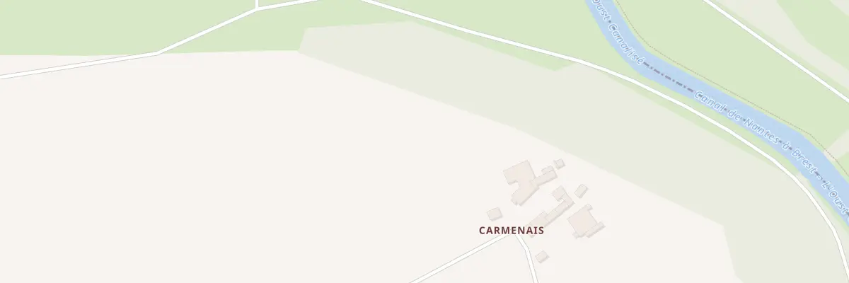 Plan du 5070 Carmenais à Saint-Servant