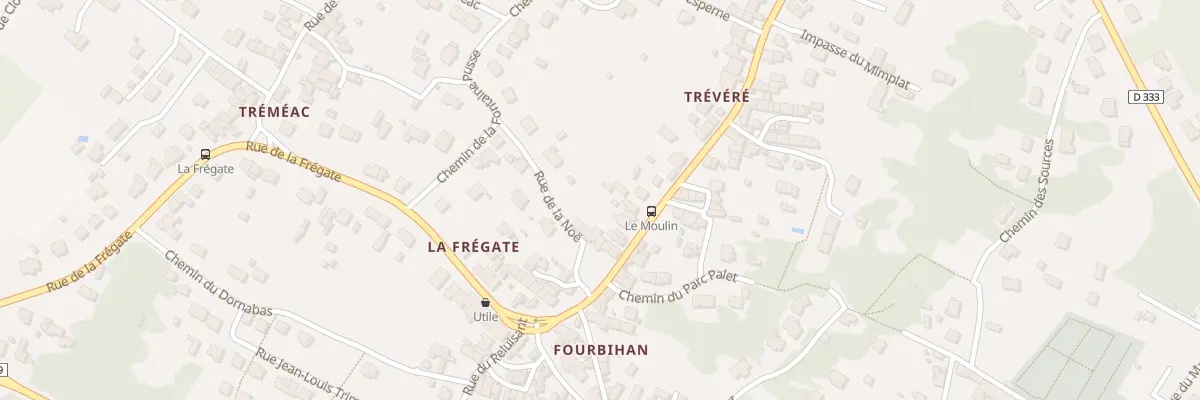 Plan du 15 Rue du Moulin à La Turballe