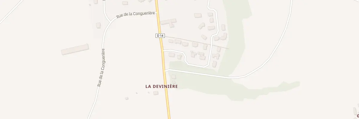 Plan du 4 Rue des Jardins de la Roche à La Malhoure