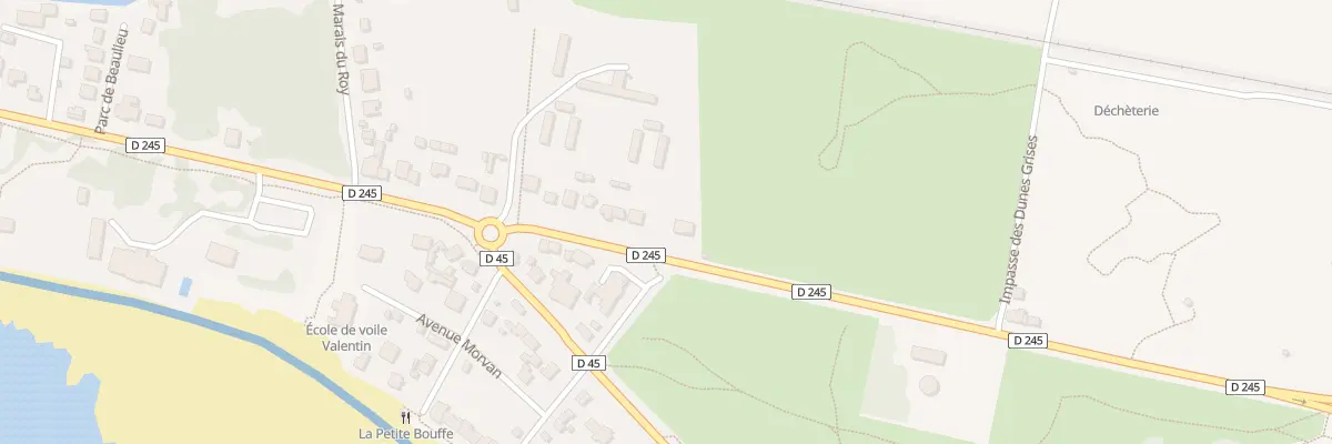 Plan du 53B Rte de Saint-Nudec à Batz-sur-Mer