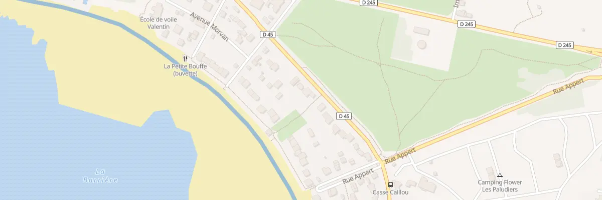 Plan du 34 Rue de la Grande Vallée à Batz-sur-Mer