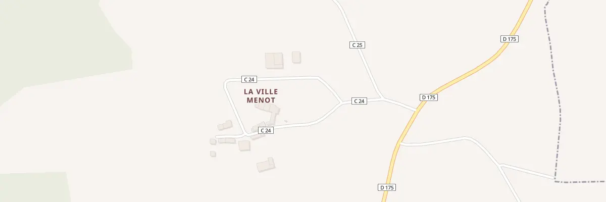 Plan du 5143 La Ville Menot à Gomené