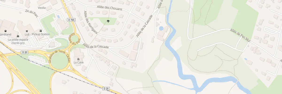 Plan du 3 Rue des papetiers à Muzillac
