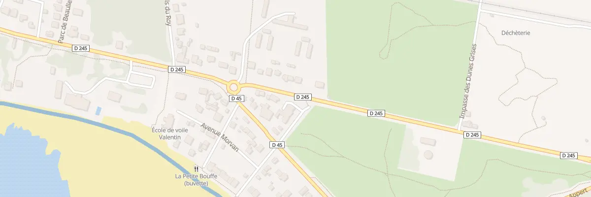 Plan du 7 Rue de la Grande Vallée à Batz-sur-Mer
