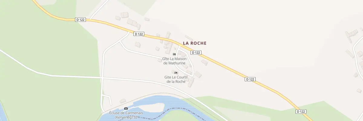 Plan du 19 La Roche à Guillac