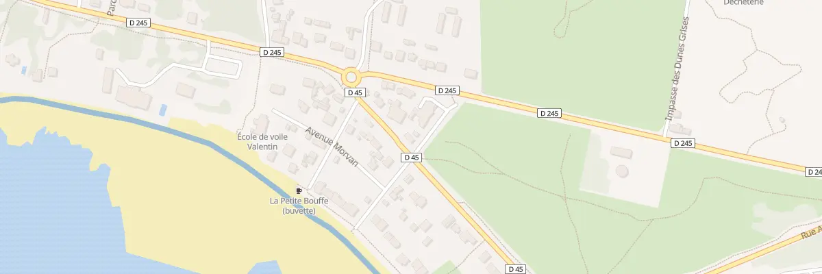 Plan du 9 Rue de la Grande Vallée à Batz-sur-Mer