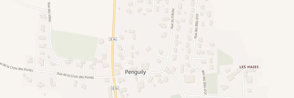 Plan du 5 Imp du Frêche à Penguily