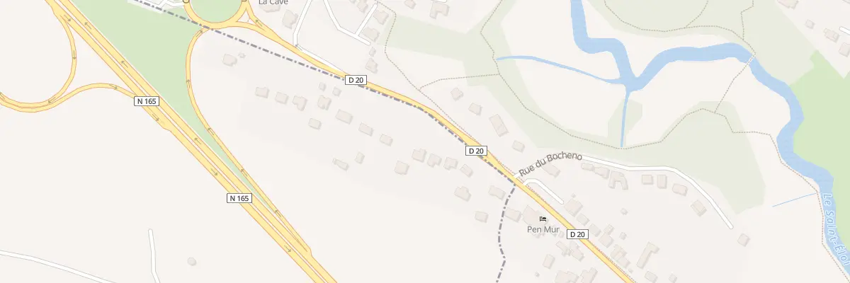Plan du 21 Rue de Pénesclus à Ambon