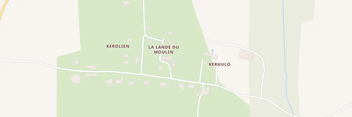 Plan du 5236 Kerolieu à Larré