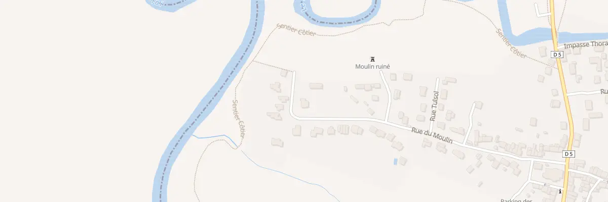 Plan du 46 Rue du Moulin à Billiers