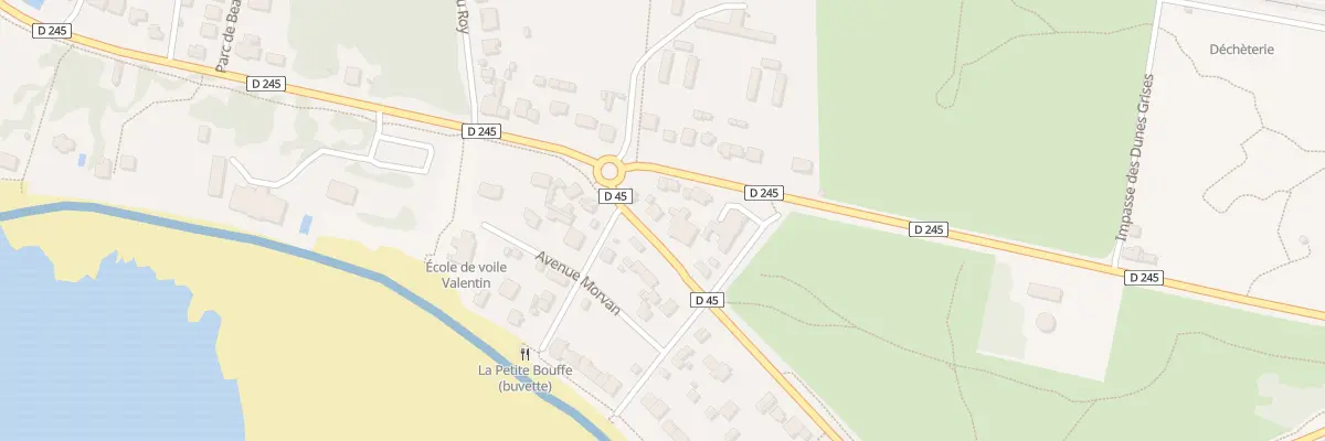 Plan du 5 Rue de la Grande Vallée à Batz-sur-Mer