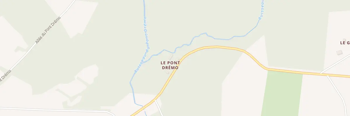 Plan du 5032 Pont Dreno au Cours